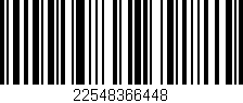 Código de barras (EAN, GTIN, SKU, ISBN): '22548366448'