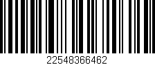 Código de barras (EAN, GTIN, SKU, ISBN): '22548366462'