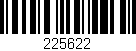 Código de barras (EAN, GTIN, SKU, ISBN): '225622'