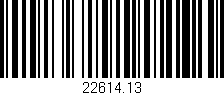 Código de barras (EAN, GTIN, SKU, ISBN): '22614.13'