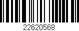 Código de barras (EAN, GTIN, SKU, ISBN): '22620568'