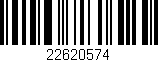 Código de barras (EAN, GTIN, SKU, ISBN): '22620574'