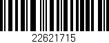 Código de barras (EAN, GTIN, SKU, ISBN): '22621715'