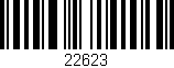 Código de barras (EAN, GTIN, SKU, ISBN): '22623'