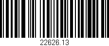 Código de barras (EAN, GTIN, SKU, ISBN): '22626.13'