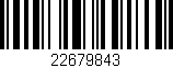 Código de barras (EAN, GTIN, SKU, ISBN): '22679843'