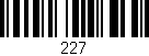 Código de barras (EAN, GTIN, SKU, ISBN): '227'