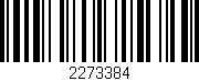 Código de barras (EAN, GTIN, SKU, ISBN): '2273384'