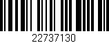 Código de barras (EAN, GTIN, SKU, ISBN): '22737130'