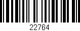 Código de barras (EAN, GTIN, SKU, ISBN): '22764'