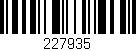 Código de barras (EAN, GTIN, SKU, ISBN): '227935'