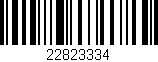 Código de barras (EAN, GTIN, SKU, ISBN): '22823334'
