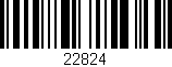 Código de barras (EAN, GTIN, SKU, ISBN): '22824'