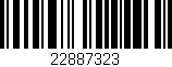 Código de barras (EAN, GTIN, SKU, ISBN): '22887323'