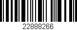 Código de barras (EAN, GTIN, SKU, ISBN): '22888266'