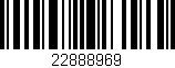Código de barras (EAN, GTIN, SKU, ISBN): '22888969'