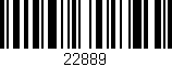 Código de barras (EAN, GTIN, SKU, ISBN): '22889'