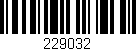 Código de barras (EAN, GTIN, SKU, ISBN): '229032'