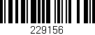 Código de barras (EAN, GTIN, SKU, ISBN): '229156'