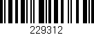 Código de barras (EAN, GTIN, SKU, ISBN): '229312'