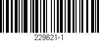 Código de barras (EAN, GTIN, SKU, ISBN): '229621-1'