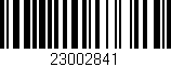 Código de barras (EAN, GTIN, SKU, ISBN): '23002841'