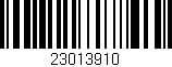 Código de barras (EAN, GTIN, SKU, ISBN): '23013910'