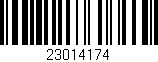 Código de barras (EAN, GTIN, SKU, ISBN): '23014174'