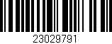 Código de barras (EAN, GTIN, SKU, ISBN): '23029791'