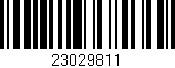 Código de barras (EAN, GTIN, SKU, ISBN): '23029811'
