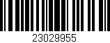 Código de barras (EAN, GTIN, SKU, ISBN): '23029955'