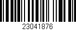 Código de barras (EAN, GTIN, SKU, ISBN): '23041876'