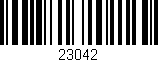 Código de barras (EAN, GTIN, SKU, ISBN): '23042'
