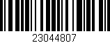 Código de barras (EAN, GTIN, SKU, ISBN): '23044807'