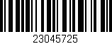 Código de barras (EAN, GTIN, SKU, ISBN): '23045725'