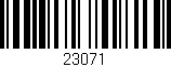 Código de barras (EAN, GTIN, SKU, ISBN): '23071'