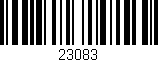 Código de barras (EAN, GTIN, SKU, ISBN): '23083'