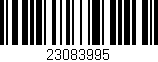 Código de barras (EAN, GTIN, SKU, ISBN): '23083995'