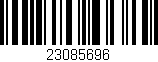 Código de barras (EAN, GTIN, SKU, ISBN): '23085696'