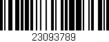 Código de barras (EAN, GTIN, SKU, ISBN): '23093789'