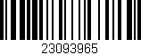 Código de barras (EAN, GTIN, SKU, ISBN): '23093965'