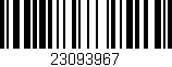 Código de barras (EAN, GTIN, SKU, ISBN): '23093967'