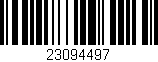 Código de barras (EAN, GTIN, SKU, ISBN): '23094497'