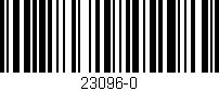 Código de barras (EAN, GTIN, SKU, ISBN): '23096-0'