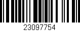 Código de barras (EAN, GTIN, SKU, ISBN): '23097754'