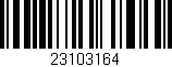 Código de barras (EAN, GTIN, SKU, ISBN): '23103164'
