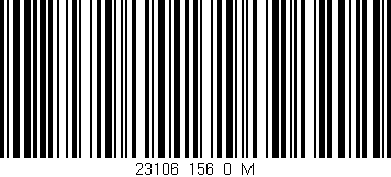 Código de barras (EAN, GTIN, SKU, ISBN): '23106_156_0_M'
