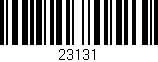 Código de barras (EAN, GTIN, SKU, ISBN): '23131'