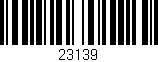 Código de barras (EAN, GTIN, SKU, ISBN): '23139'