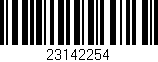 Código de barras (EAN, GTIN, SKU, ISBN): '23142254'